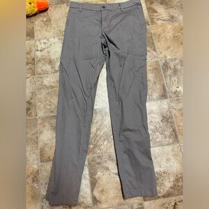 NWT Commission Pant 34” length size 33 waist-medium gray color